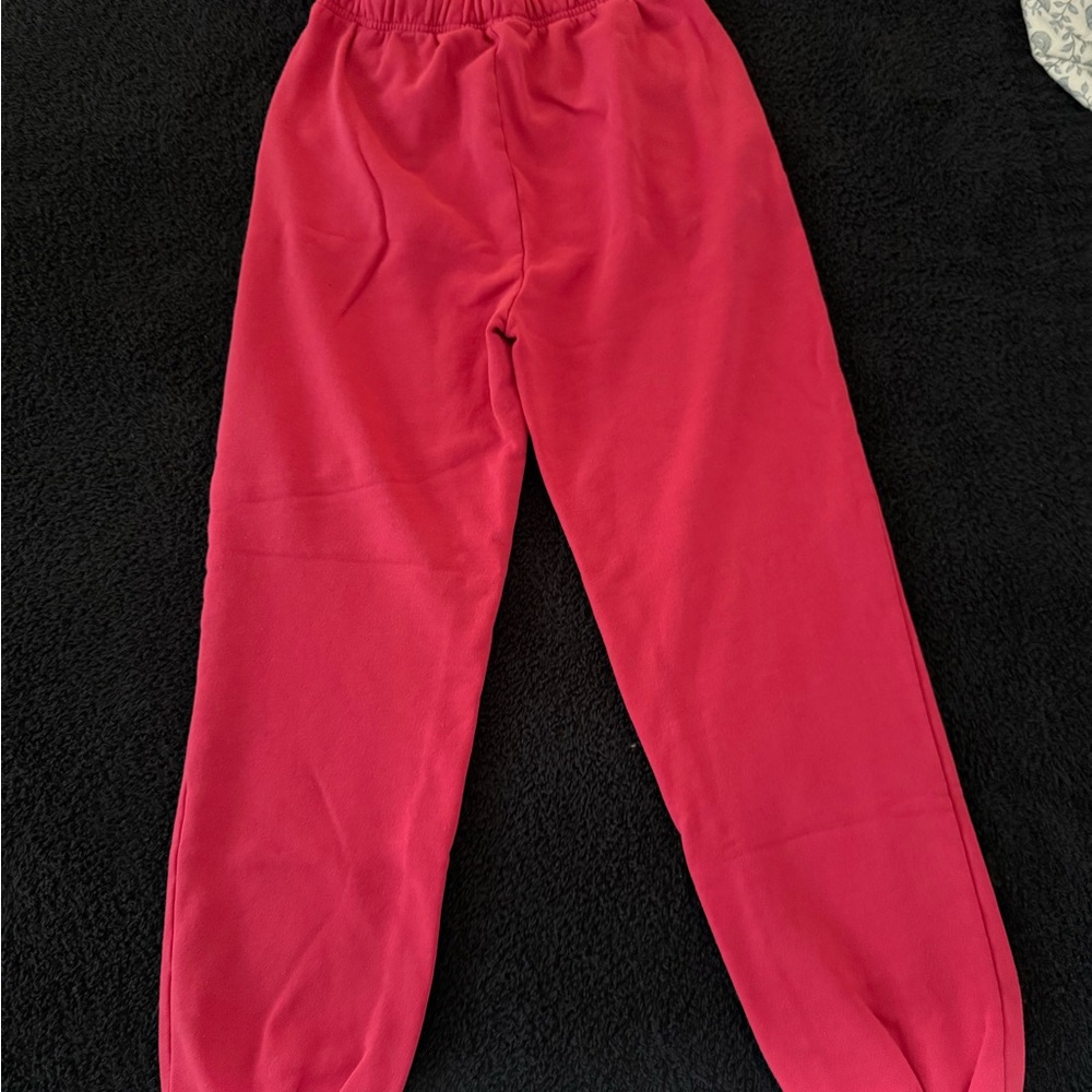 ALO Yoga Bright Pink Jogger Sweatpants - Picture 3 of 5